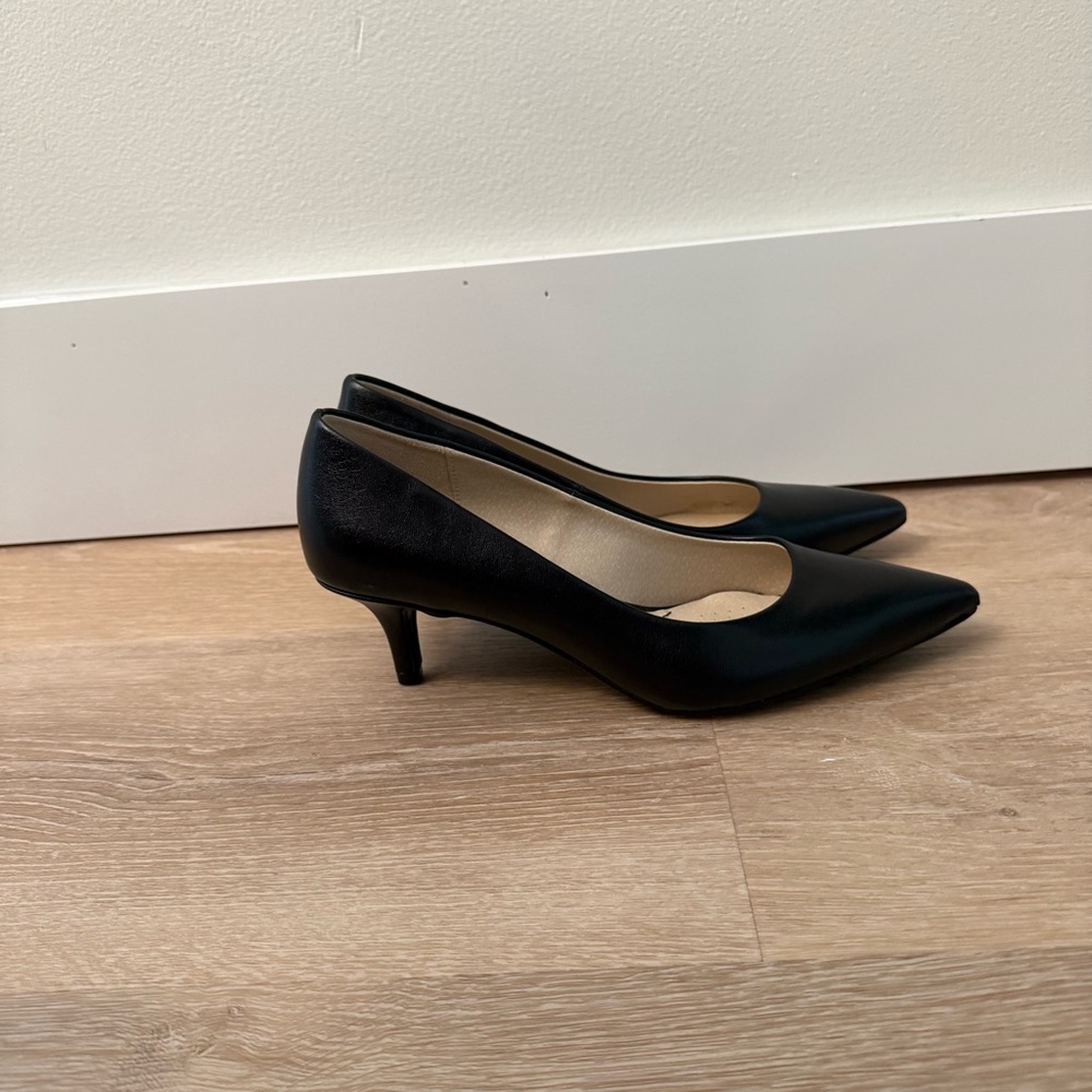 Life Stride Soft System Sevyn Pump Pointed Toe Black Sz 8.5 Work Business Casual - Picture 3 of 8